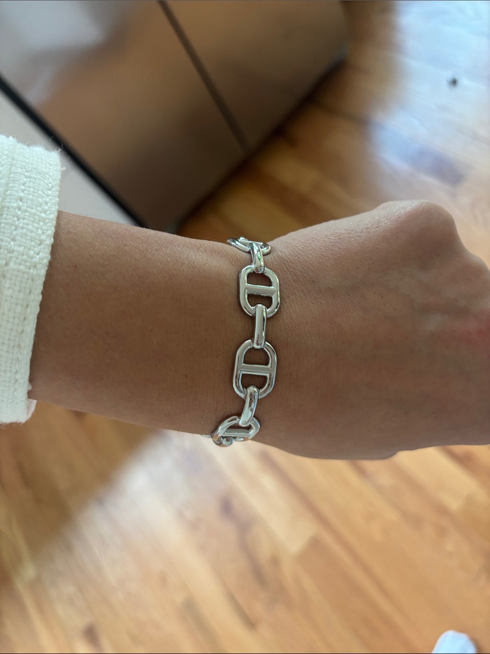 Silver bangle